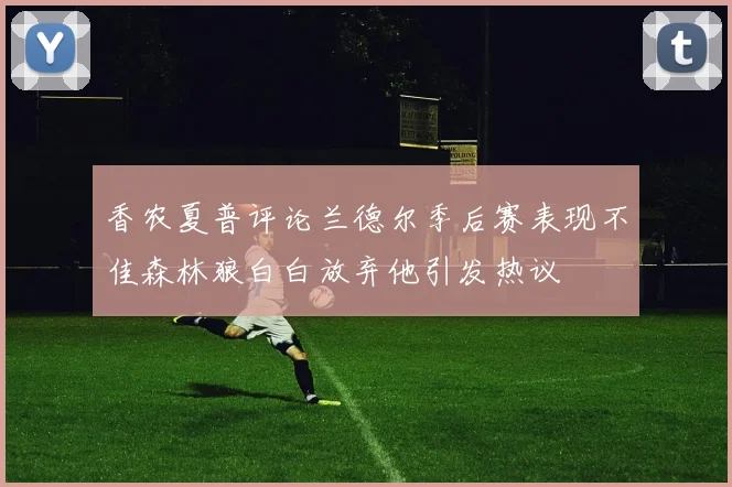 香农夏普评论兰德尔季后赛表现不佳森林狼白白放弃他引发热议