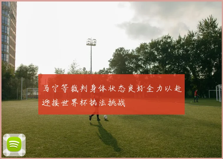 马宁等裁判身体状态良好全力以赴迎接世界杯执法挑战